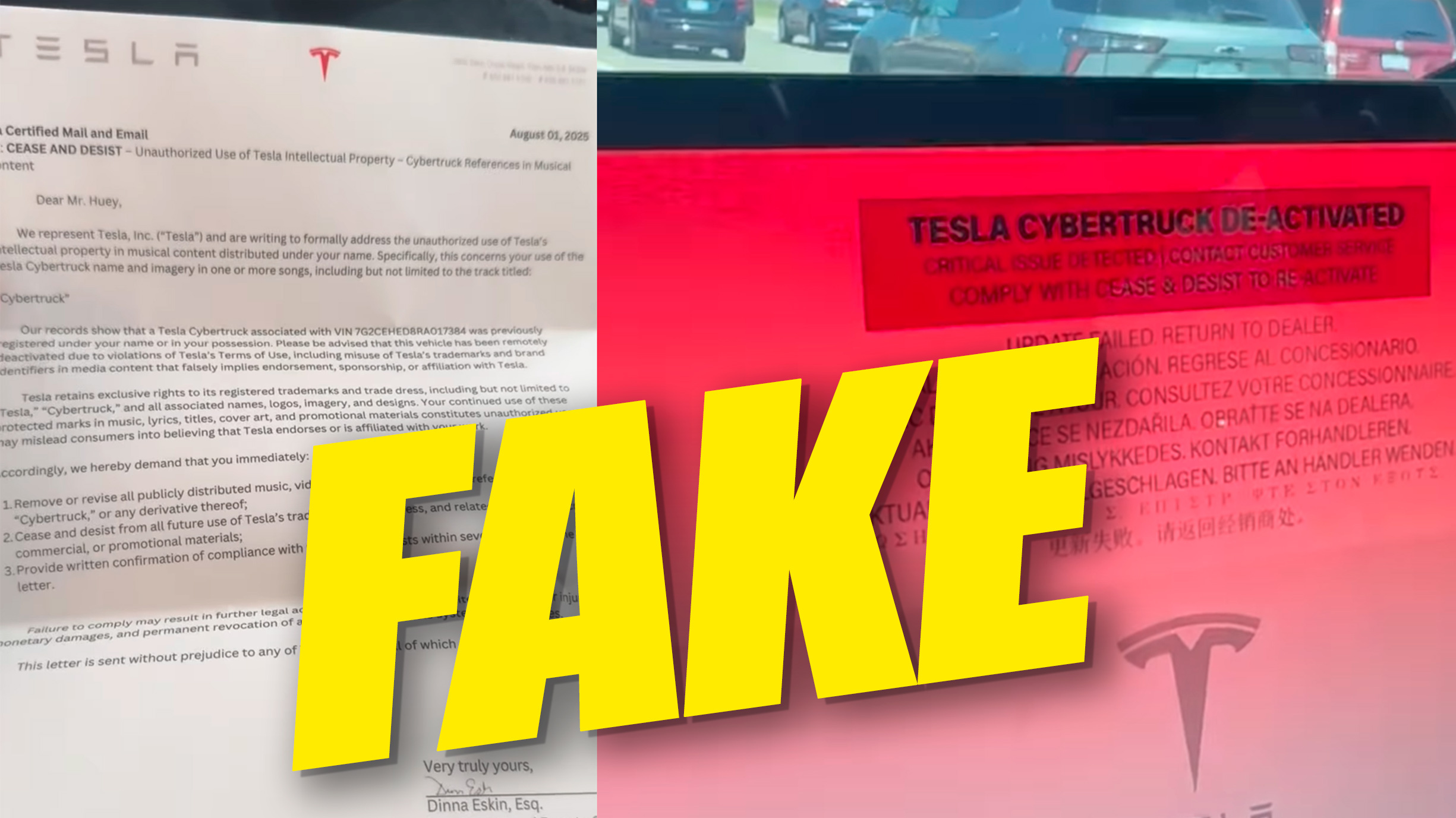 Rapper Fakes Video Claiming Tesla Deactivated His Cybertruck | Carscoops