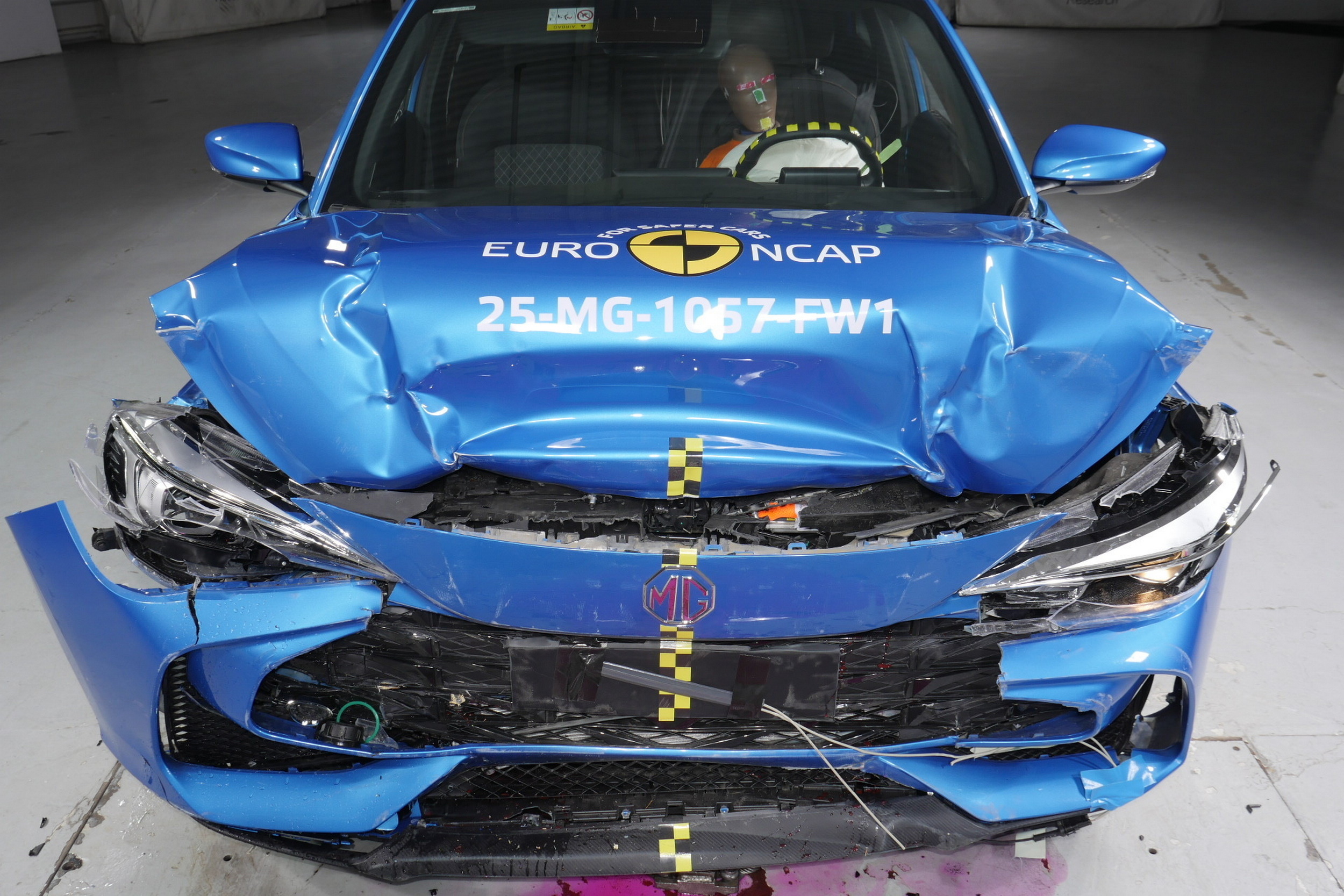 A Chinese Hatch's Driver Seat Slid 4.4 Inches In A Crash Test, And