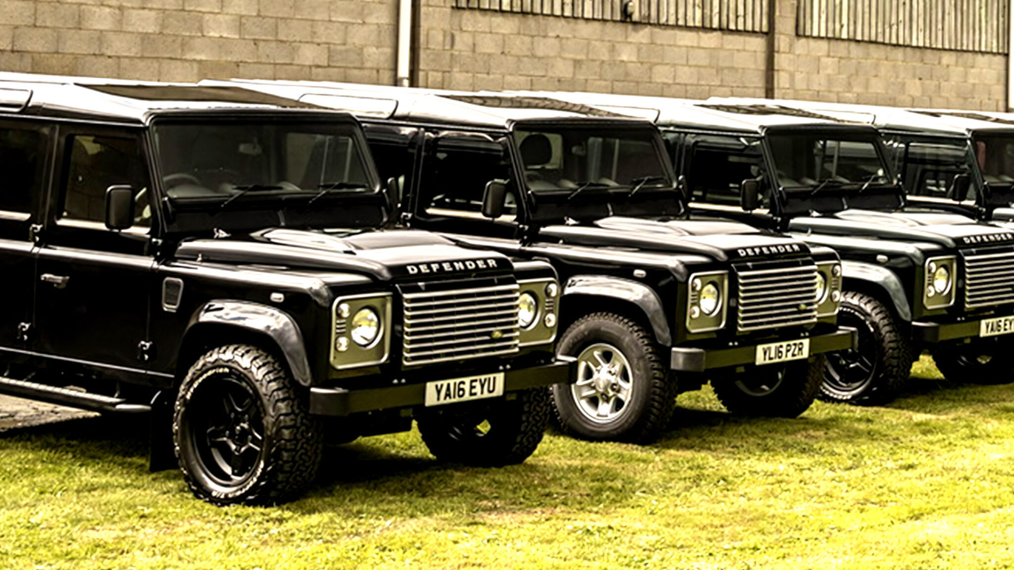 He Bought 240 Classic Land Rover Defenders And Turned Them Into A ...