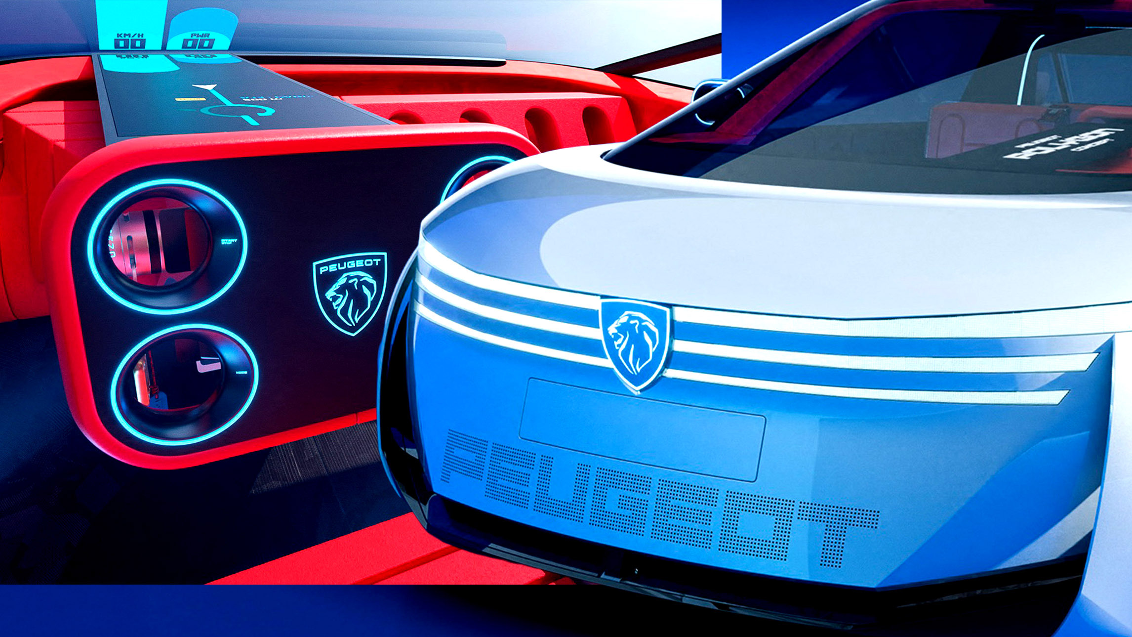 Peugeot’s Concept For Next 208 Wants To Reinvent Driving Starting With A Square Steering Wheel