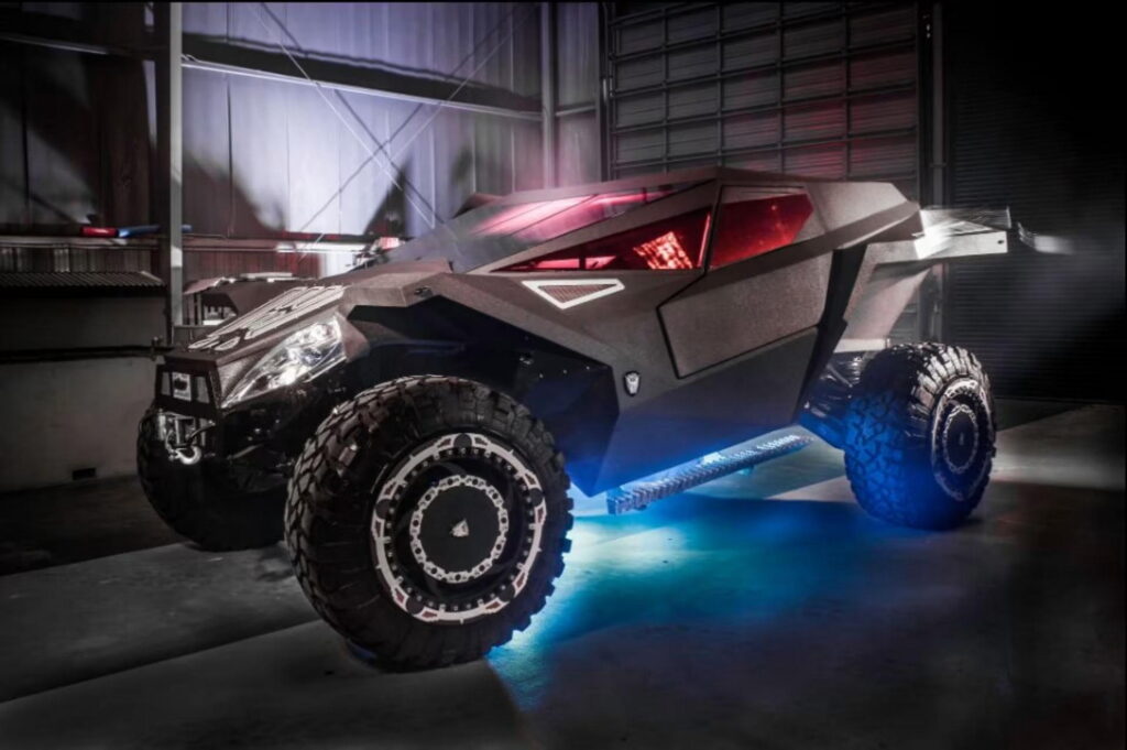 Інтер'єр кастомного Hummer H1