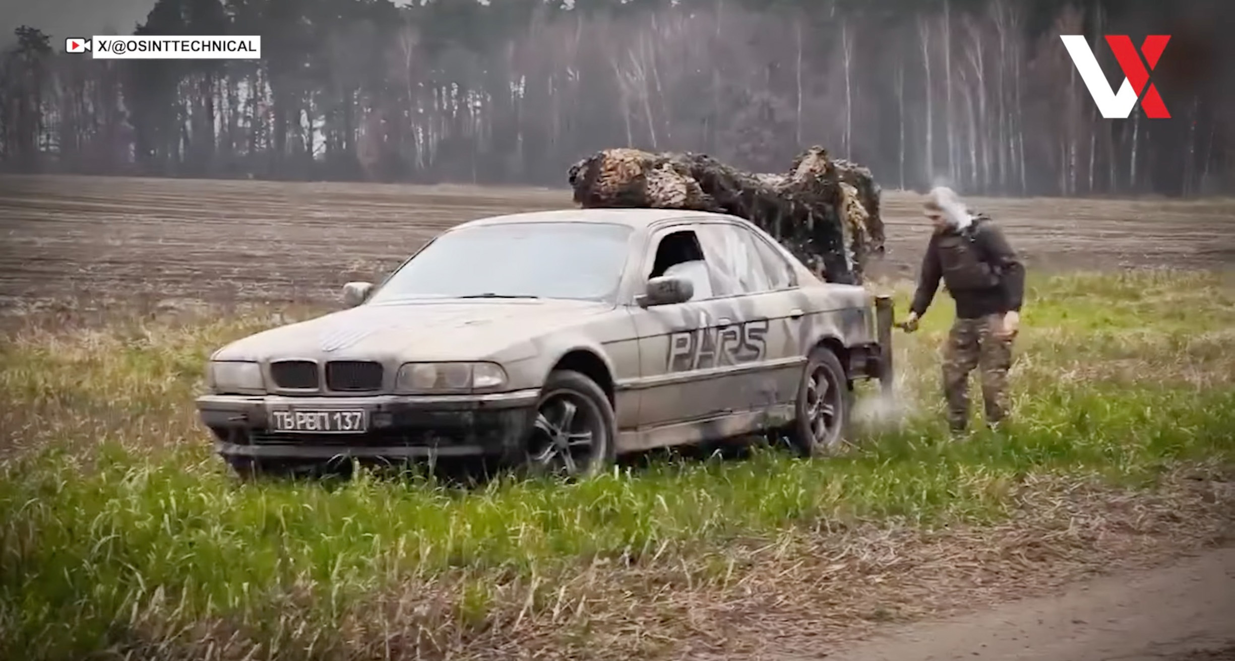 Ukraina Mengubah BMW Seri 7 Menjadi Peluncur Roket Mewah untuk Melawan Rusia