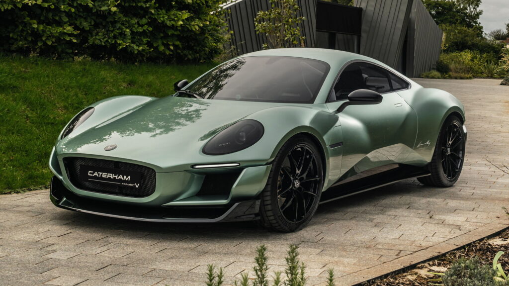 Caterham Project V вид збоку