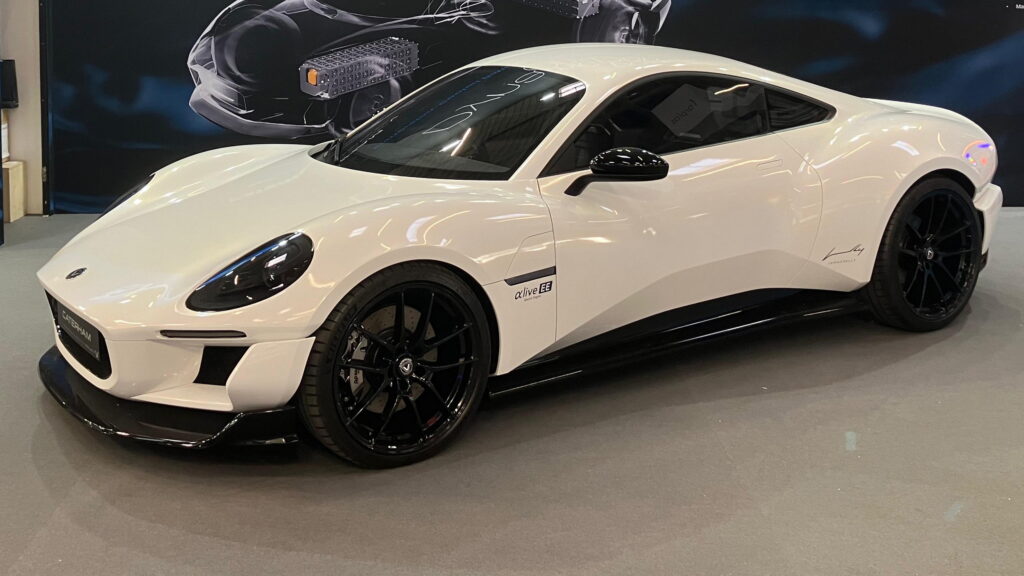 Caterham Project V інтер'єр