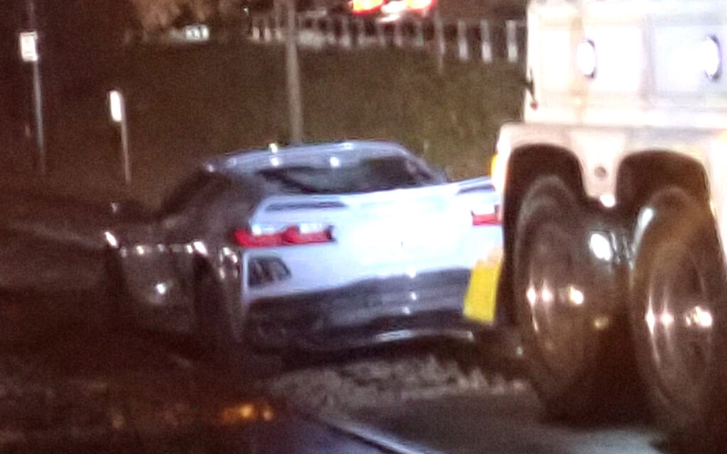Unlicensed Corvette C8 Driver Blames ‘Wrong Turn’ After Getting Stuck On Train Tracks