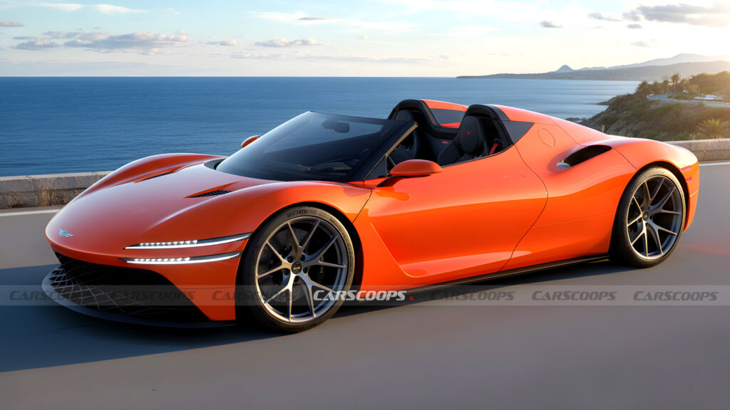 Рендеринг Genesis Magma GT Cabrio