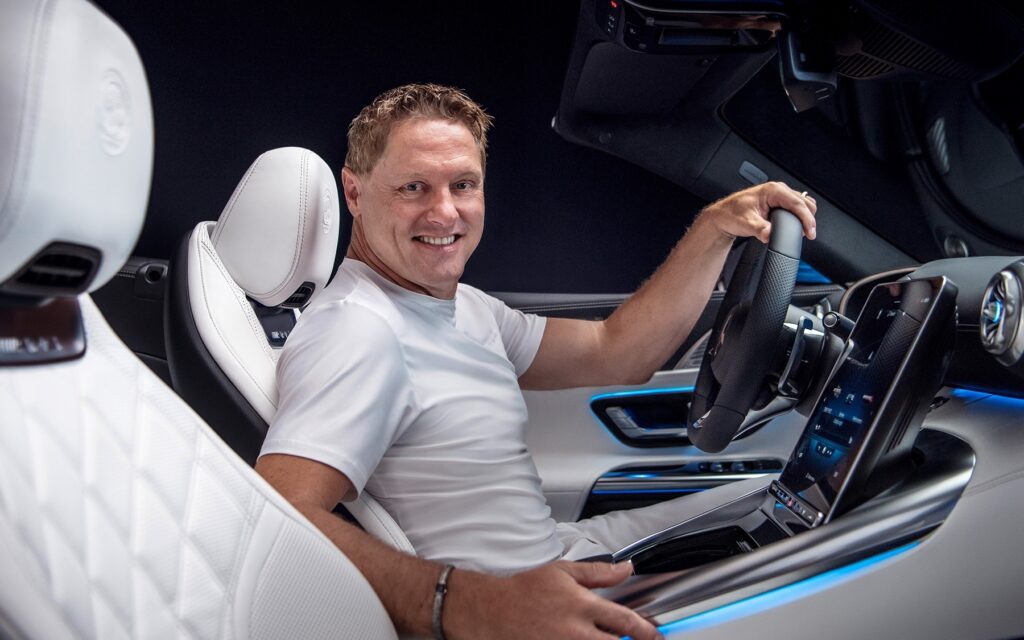 Горден Вагенер та автомобілі Mercedes