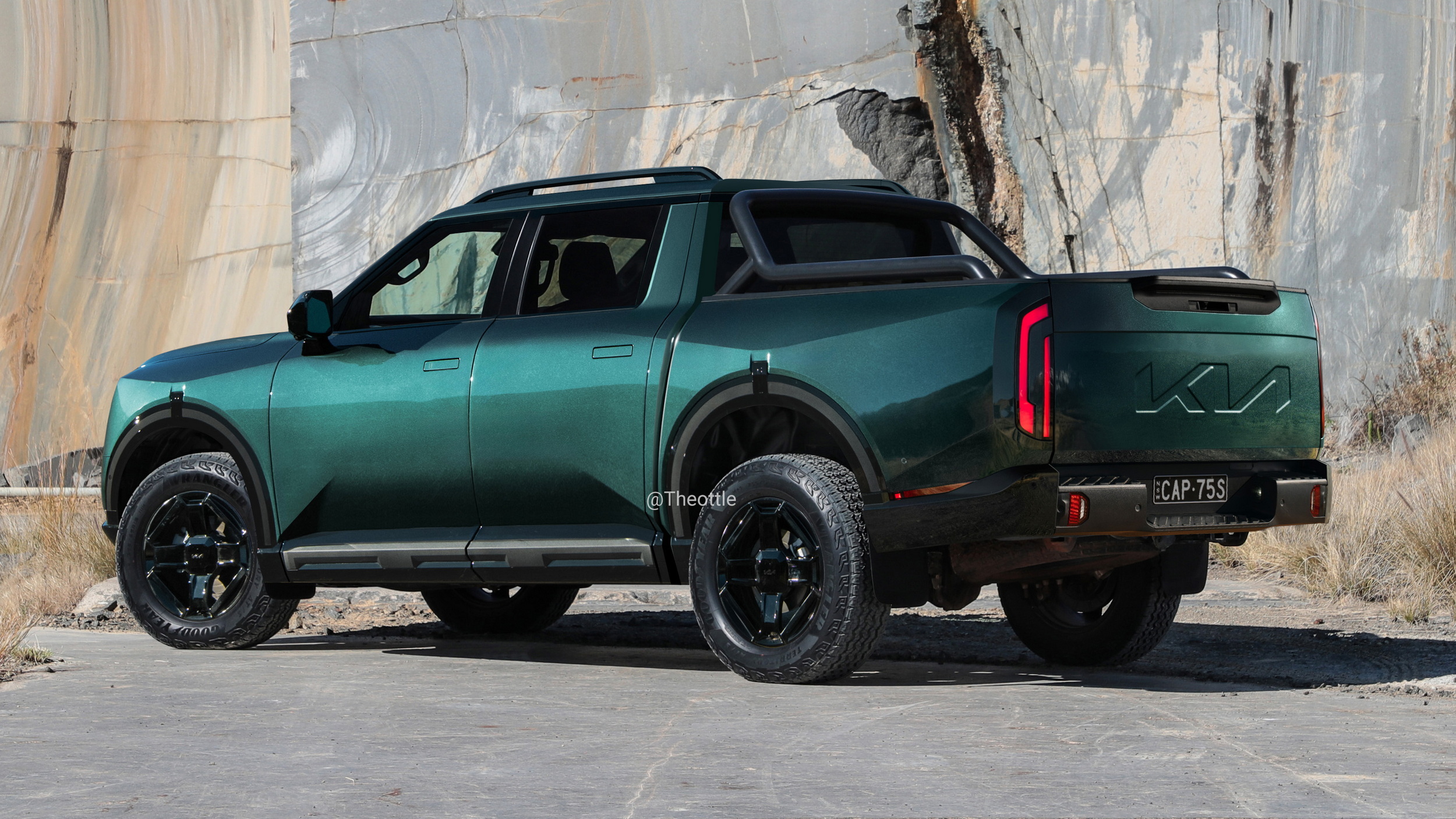 Kia Mohave Truck Rendering (5)