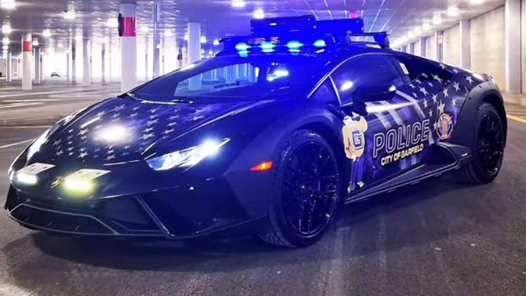 NJ’s Huracan Sterrato Police Car Is Chasing Something More Dangerous Than Speed