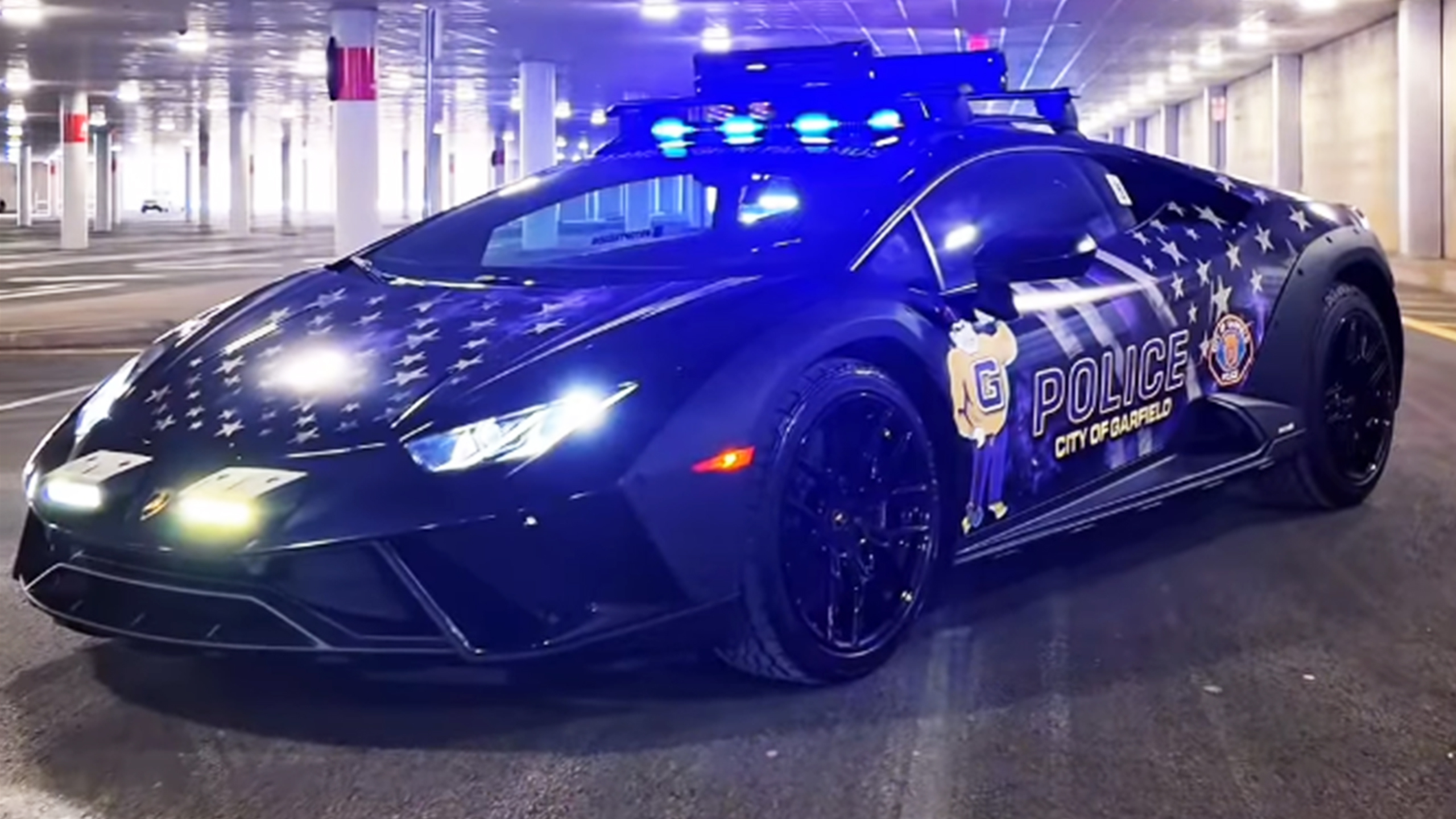 NJ’s Huracan Sterrato Police Car Is Chasing Something More Dangerous Than Speed