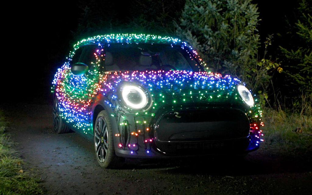  You Might Want To Rethink Adding Christmas Lights To Your Car