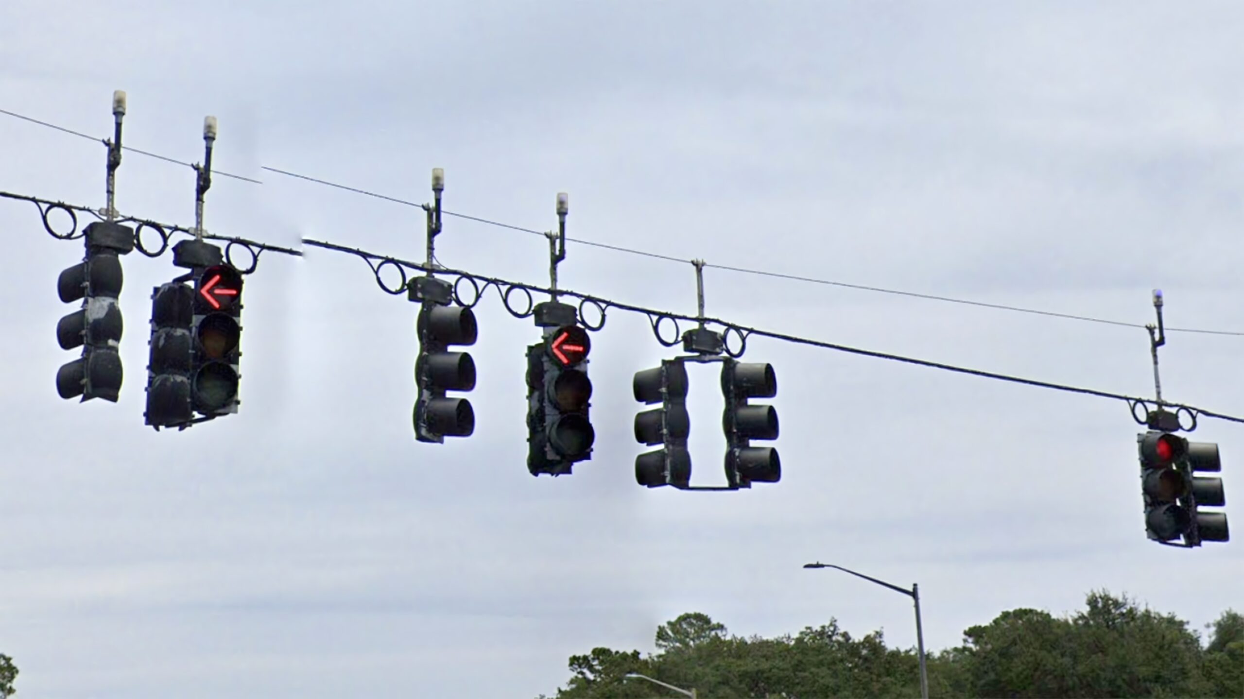 Why These Blue Lights Are Suddenly Appearing Above Traffic Signals