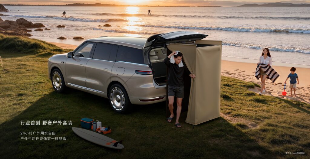  Alibaba Helped Build A SUV That Turns Like A Forklift And Has A Shower