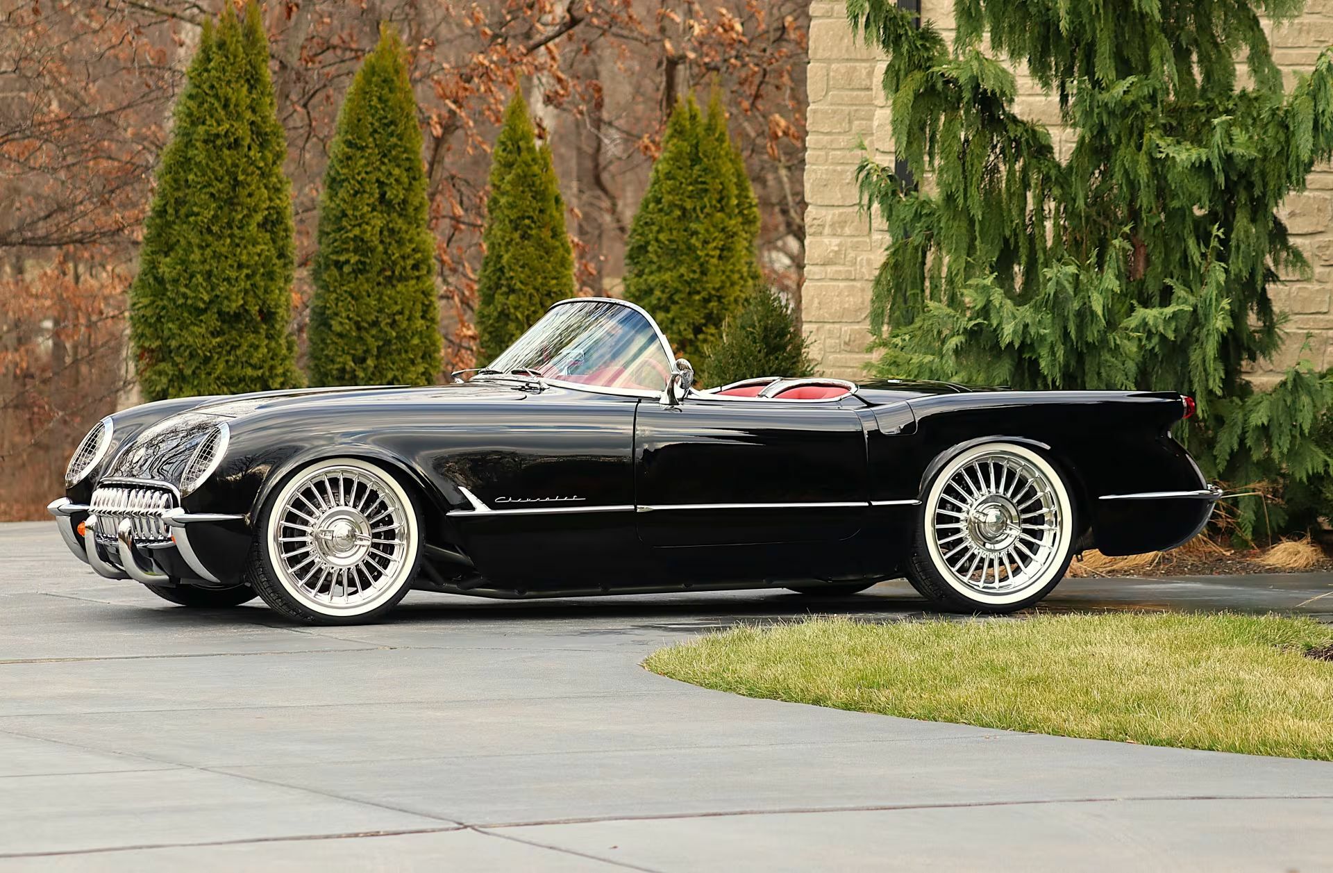 This Corvette Looks Like 1954, But It Drives Like A Z06 | Carscoops
