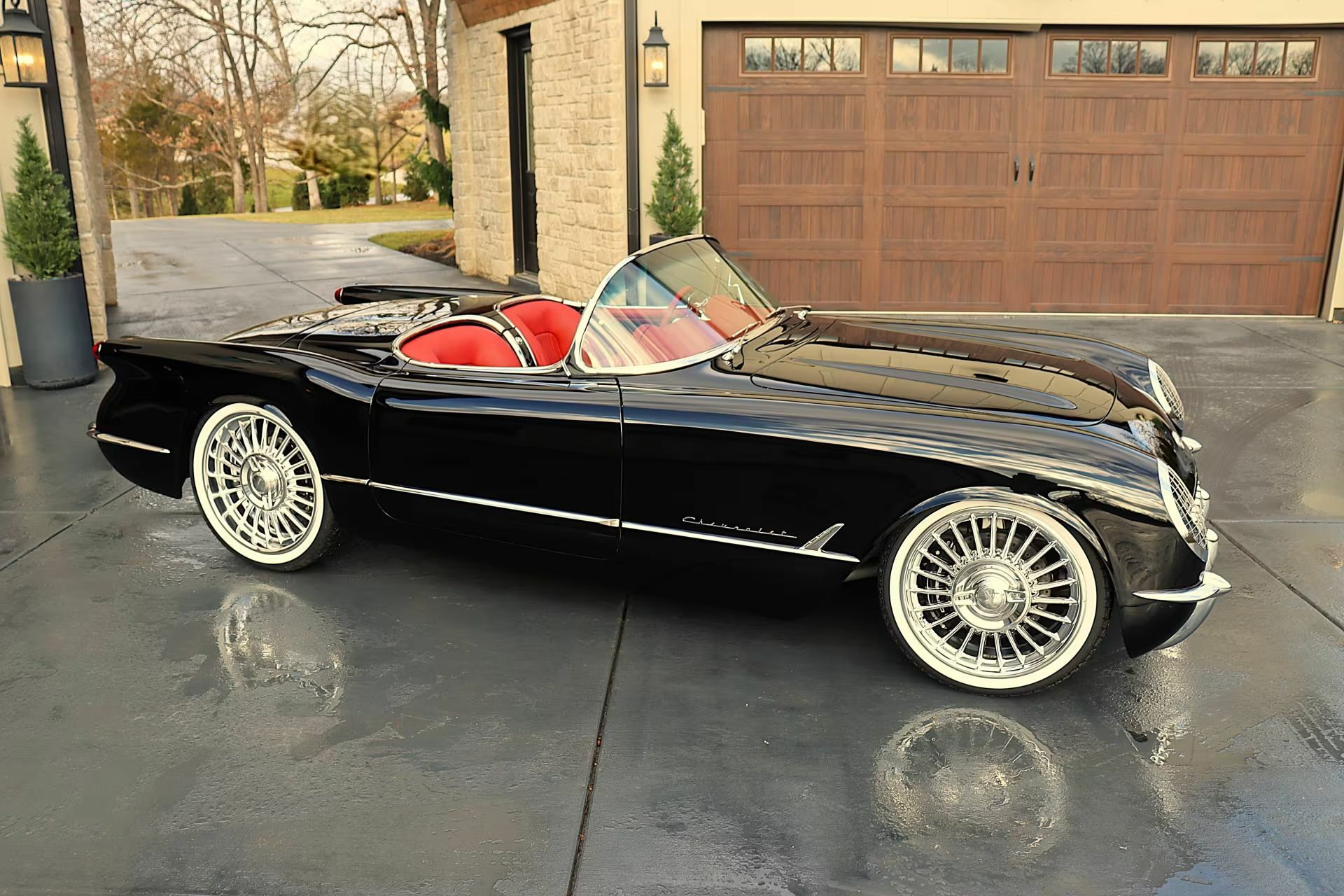 This Corvette Looks Like 1954, But It Drives Like A Z06 | Carscoops