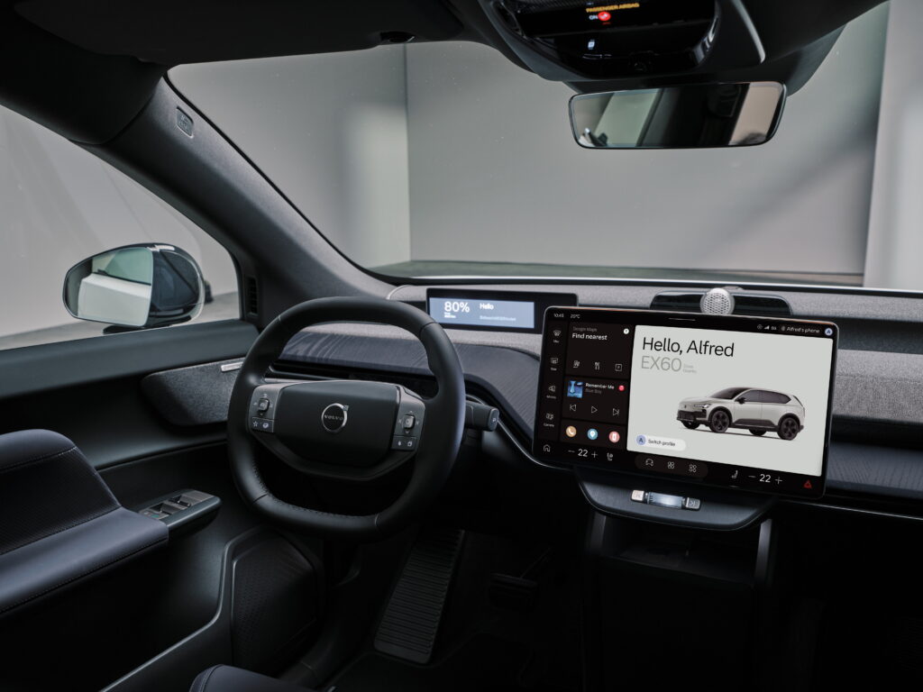 Салон Volvo EX60