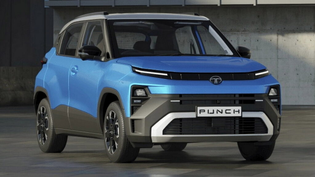 Tata Punch EV та ICE версія