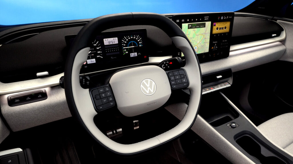 Інтер'єр нового Volkswagen ID. Polo