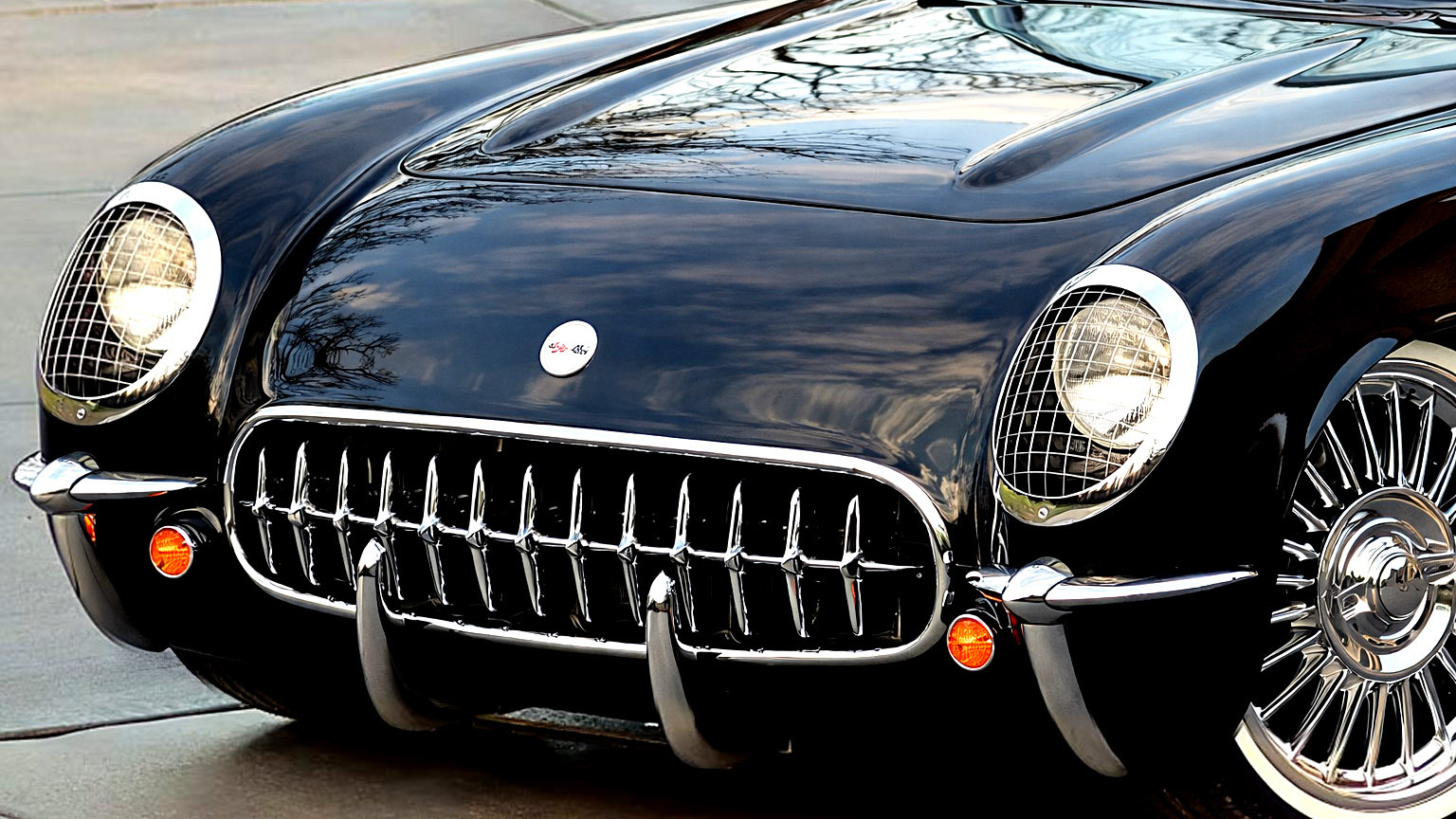 This Corvette Looks Like 1954, But It Drives Like A Z06 | Carscoops
