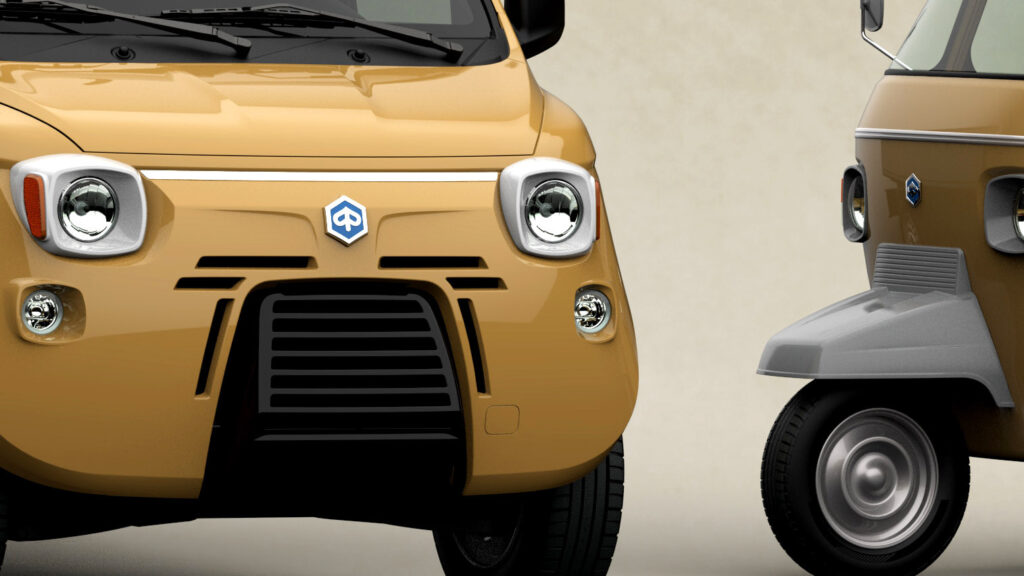  This Retro Kit Turns A Piaggio Work Truck Into Something Straight Out Of 1978