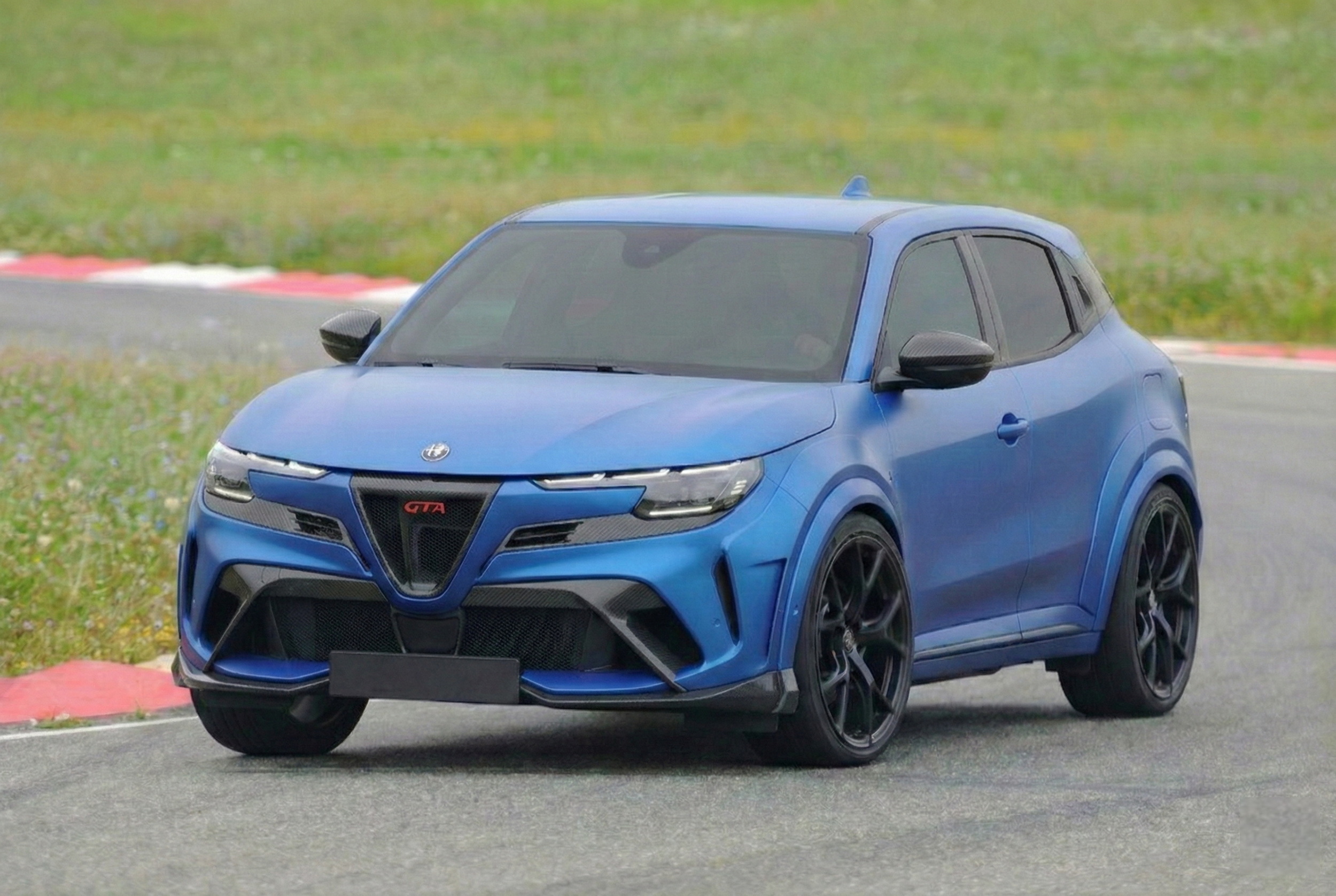 Малюк Alfa GTA виглядає належним чином, але це все ще цифровий дим