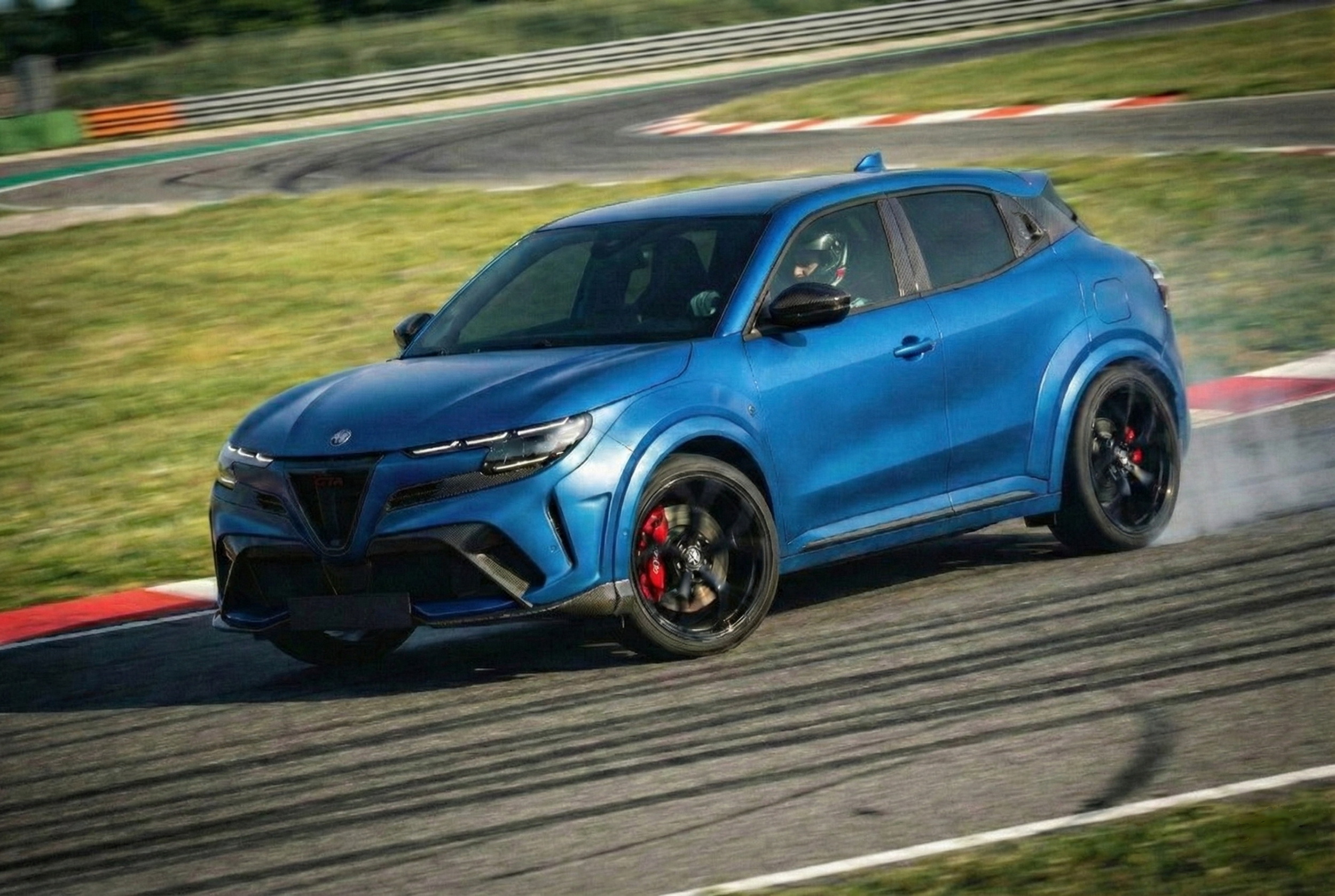 Малюк Alfa GTA виглядає належним чином, але це все ще цифровий дим