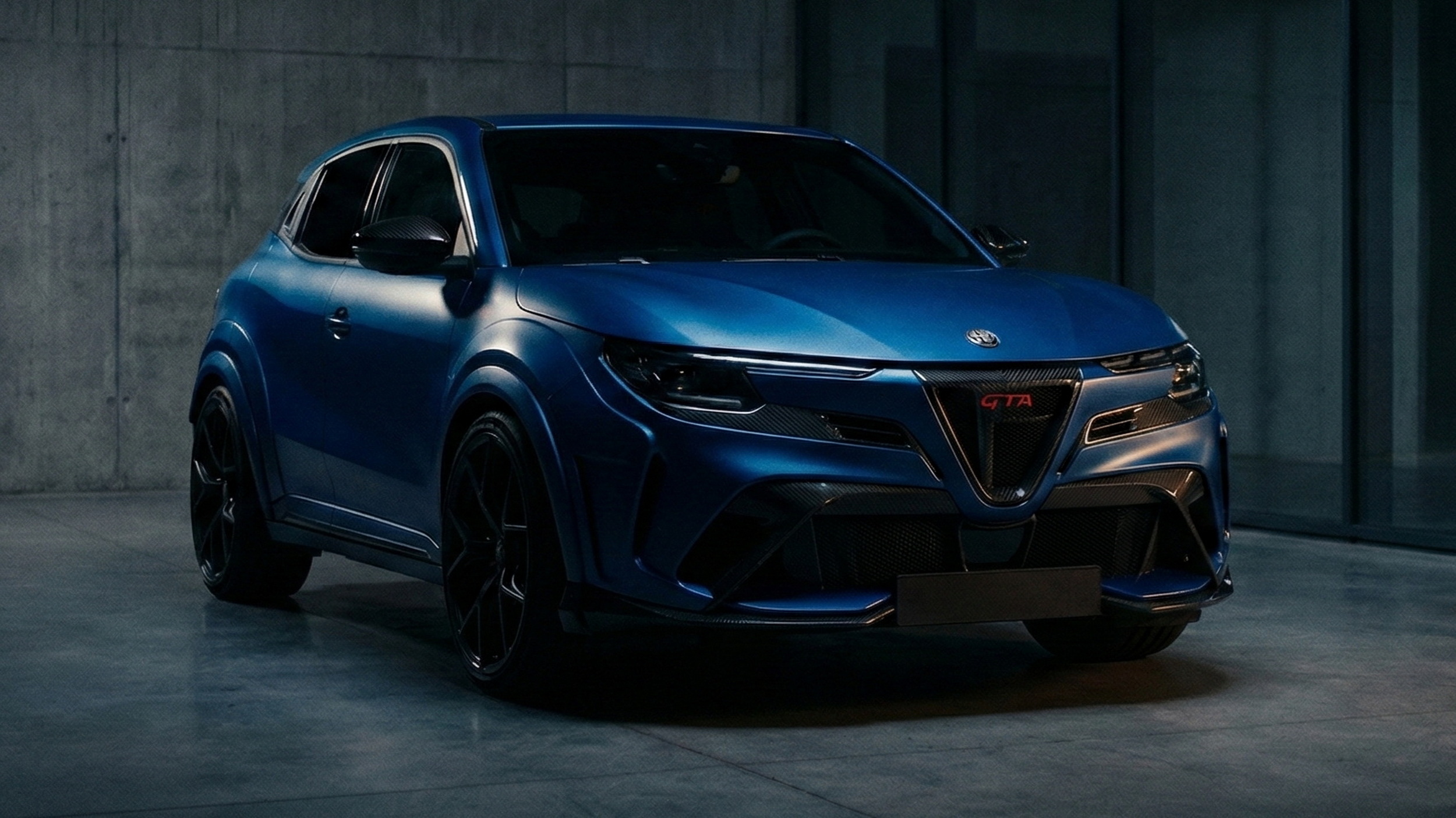 Малюк Alfa GTA виглядає належним чином, але це все ще цифровий дим