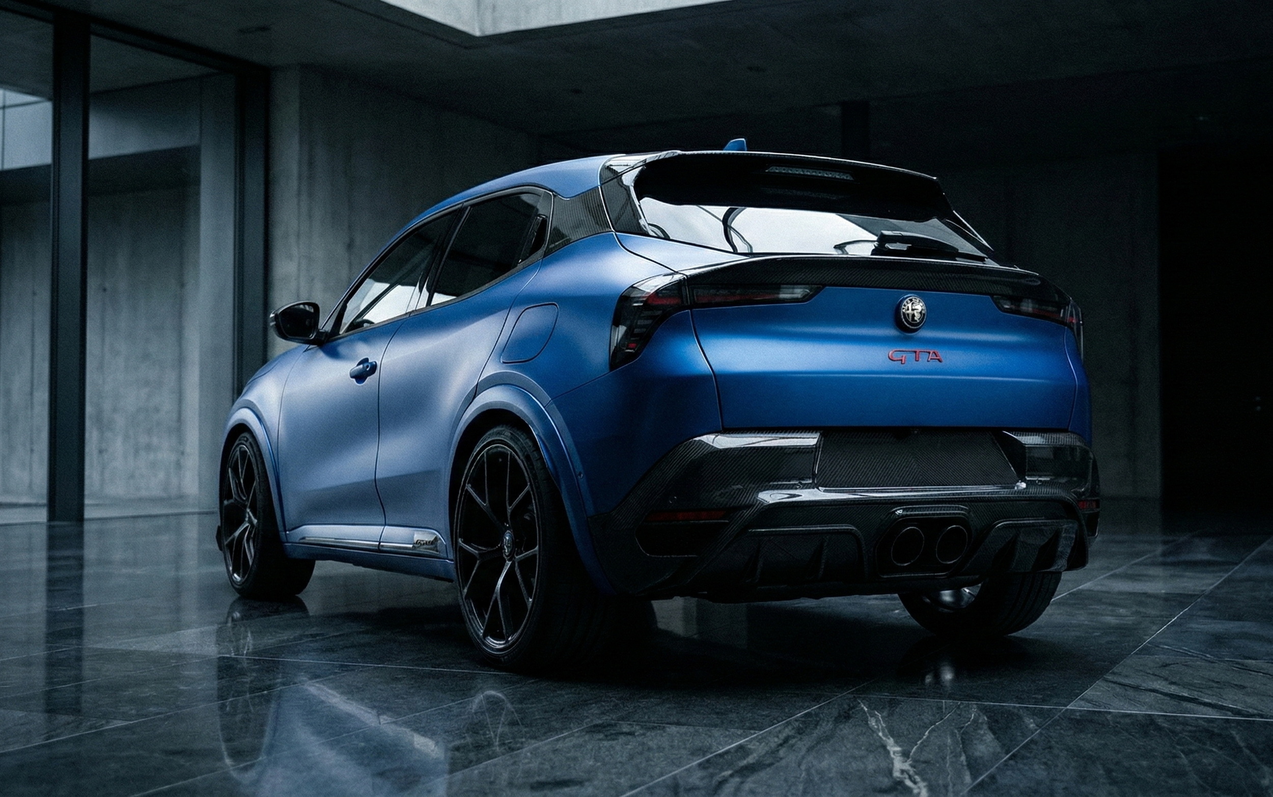 Малюк Alfa GTA виглядає належним чином, але це все ще цифровий дим