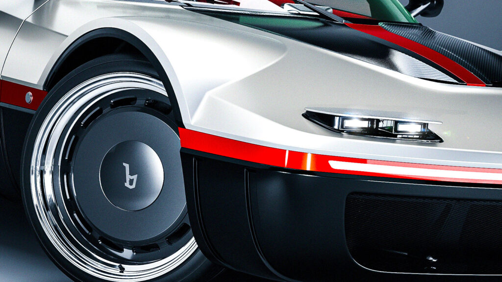  This Italian Sports Car Brings A Famous 1960s Concept With Pop-Up Headlights Back to Life