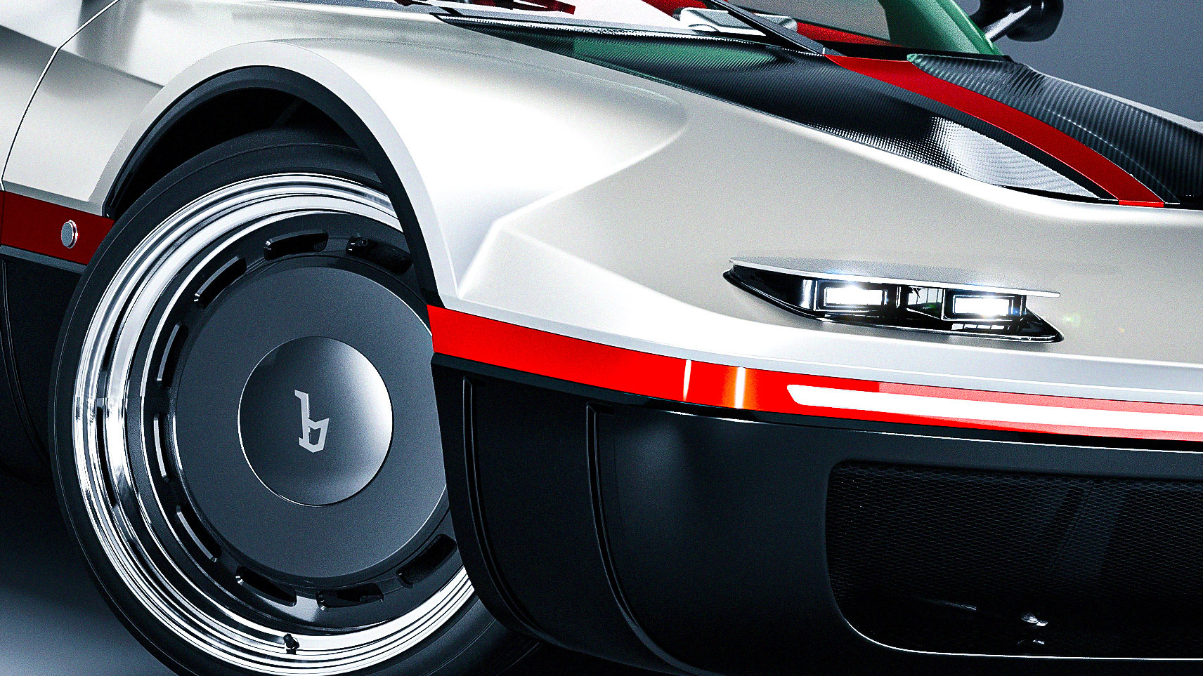 This Italian Sports Car Brings A Famous 1960s Concept With Pop-Up