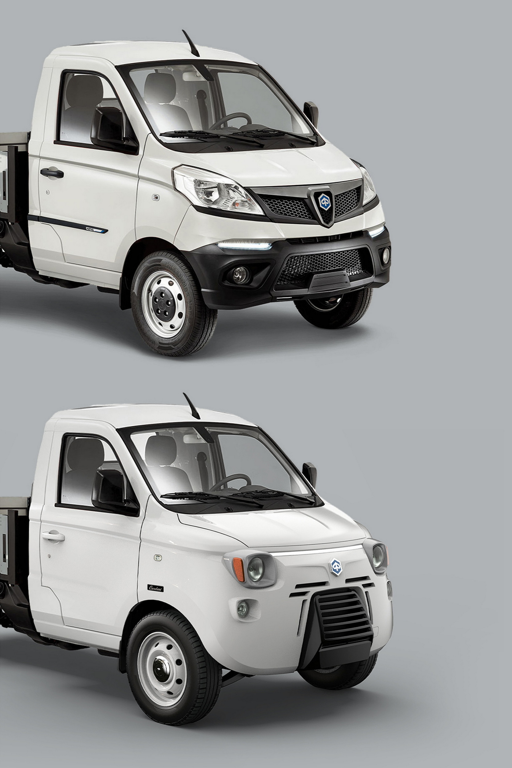 Цей ретро-комплект перетворює робочу вантажівку Piaggio на щось прямо з 1978 року