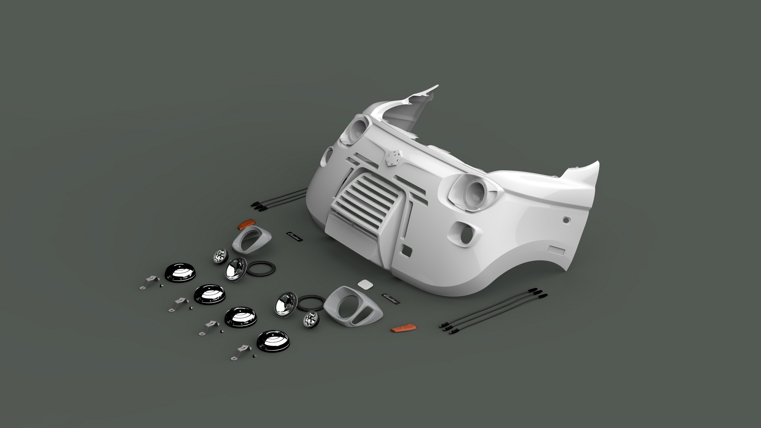 Цей ретро-комплект перетворює робочу вантажівку Piaggio на щось прямо з 1978 року