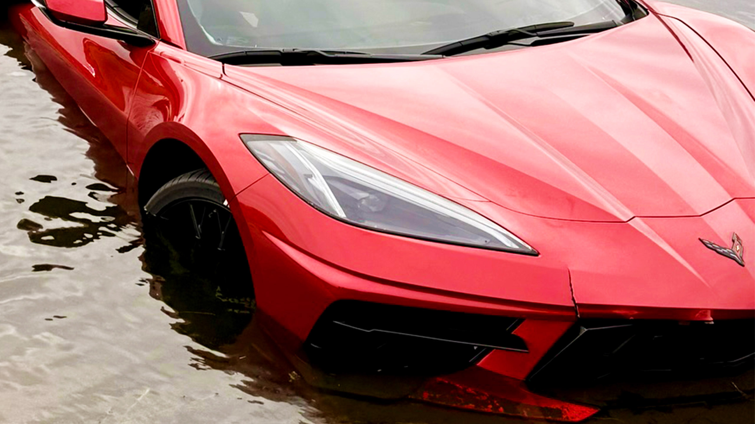 Who Forgets A C8 Corvette In A Pond? Apparently Someone In Florida