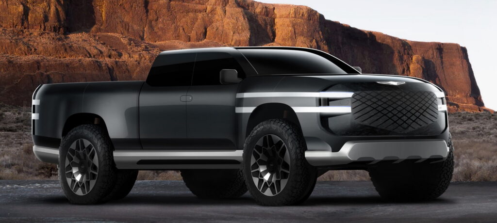 Офіційні ескізи пікапа Genesis