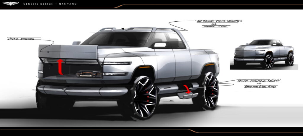 Інша версія концепту пікапа Genesis