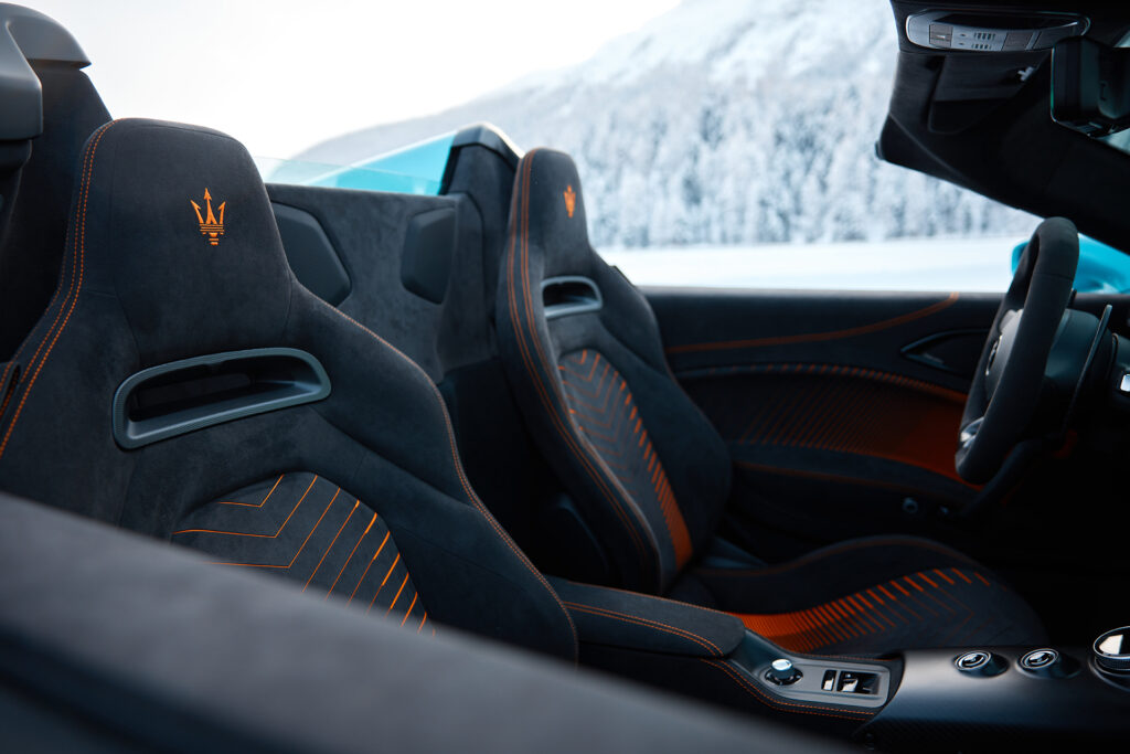 Maserati MCPura Cielo Frozen Magma інтер'єр