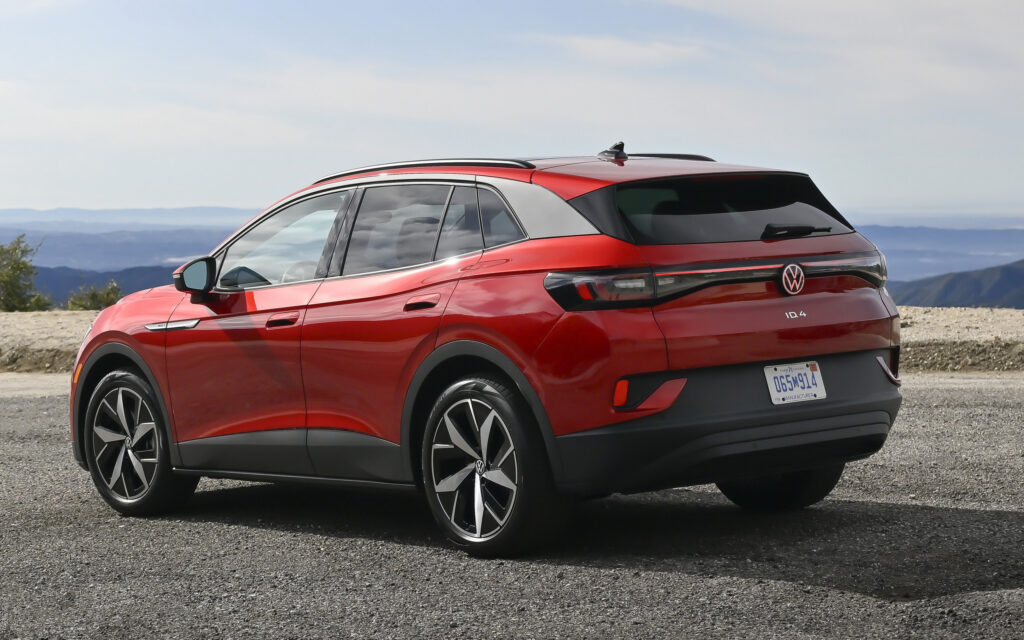 Попередження про паркування Volkswagen ID.4 на відкритому повітрі