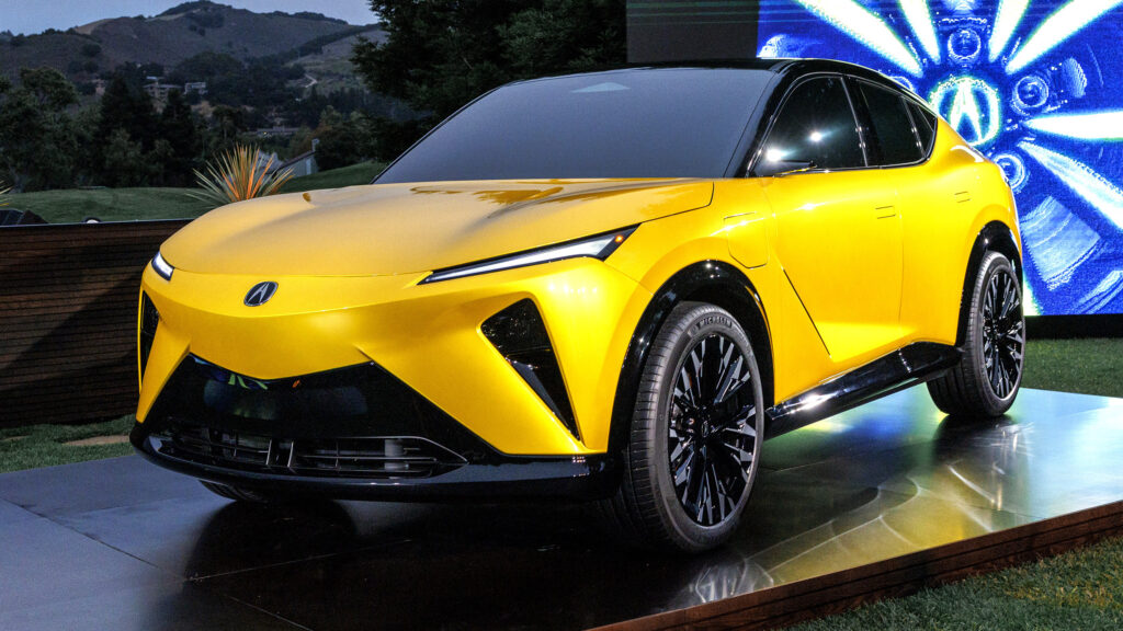 Прототип електричного Acura RSX