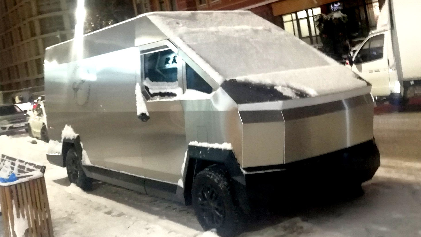 Russia’s Cybervan Looks Like A Sci-Fi Tesla Truck That Gave Up | Carscoops
