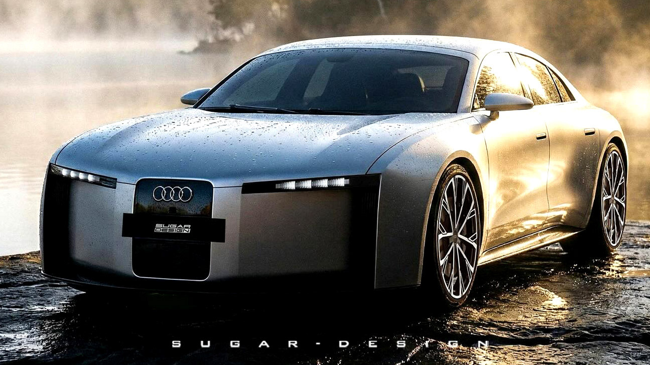 Новый дизайн Audi A6 будущего поколения