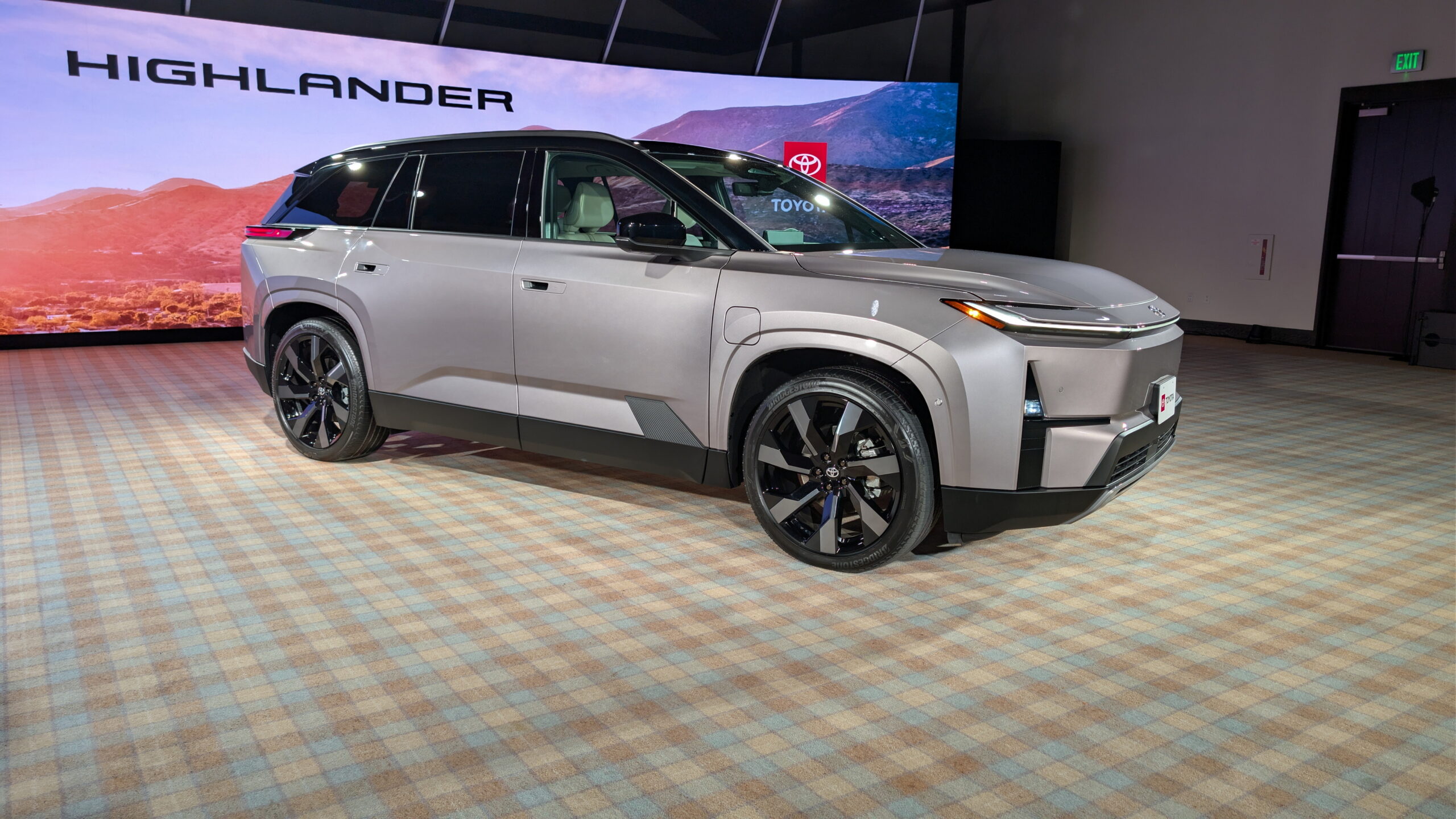 New Toyota Highlander Finally Comes Out As An EV, And I Got A Front-Row Look