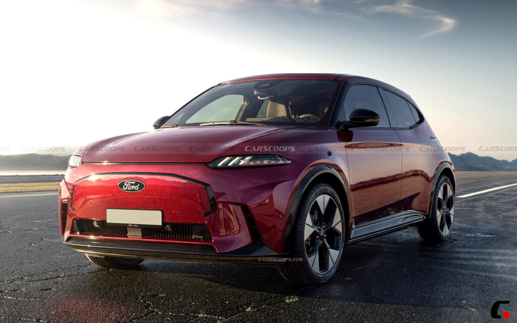 Ілюстрація Ford Fiesta EV