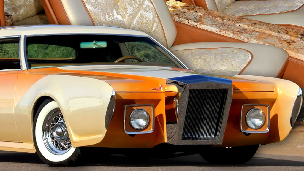  This Lincoln’s Interior Is Trimmed In Granite, Yes, Actual Granite