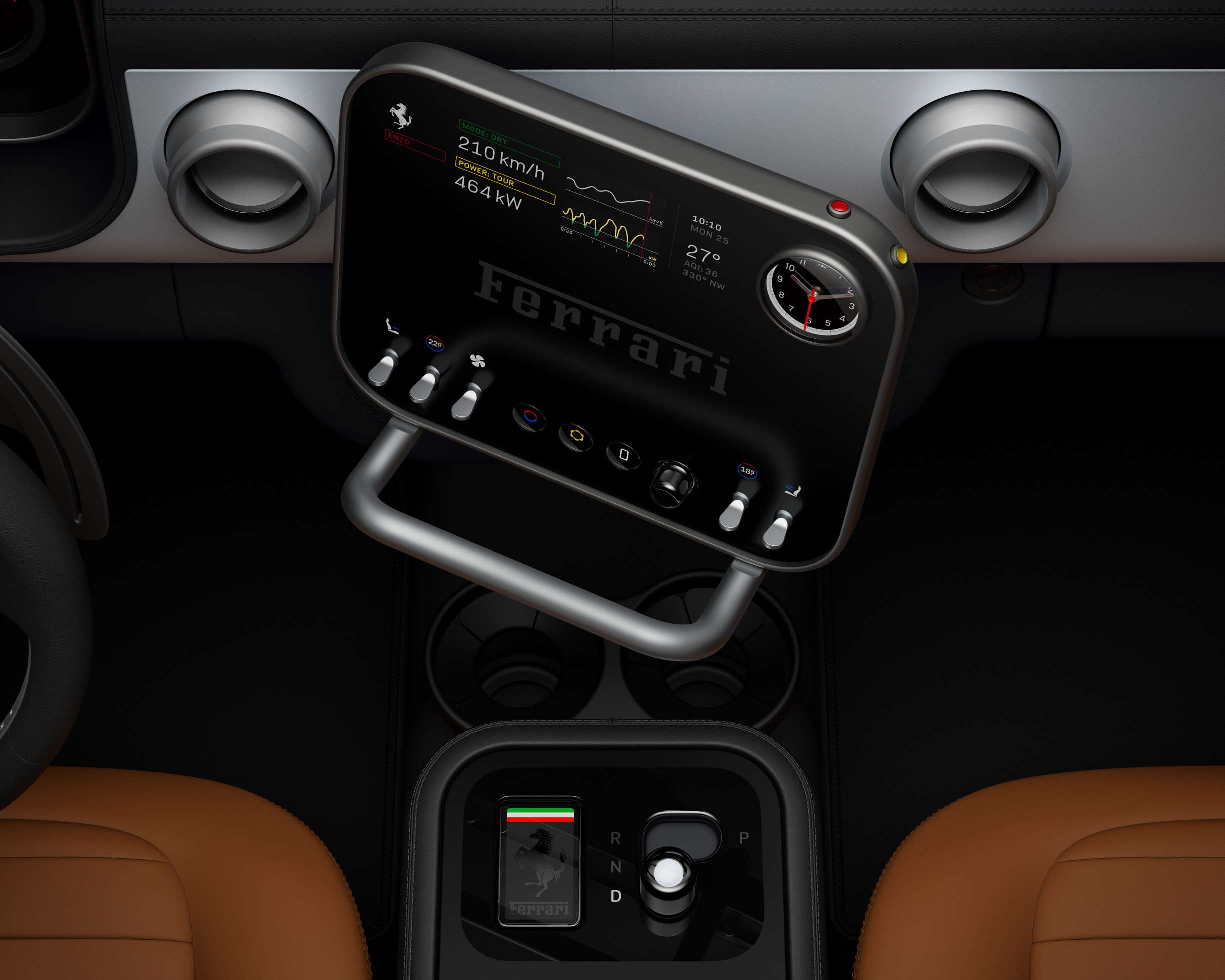 Ferrari Luce interior 00006