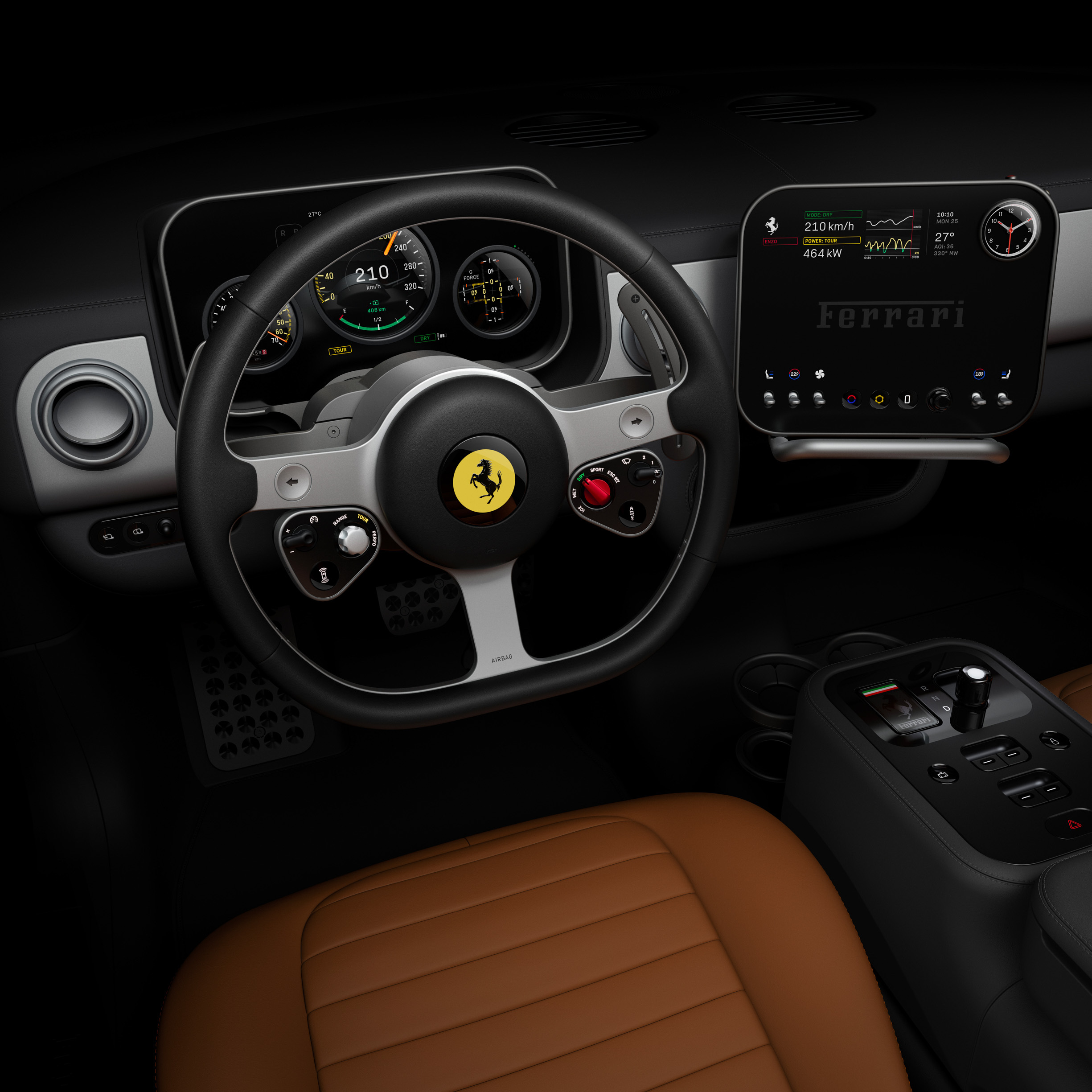 Ferrari’s New Luce EV Debuts In Days And It’s Still Disguised As A Shoebox