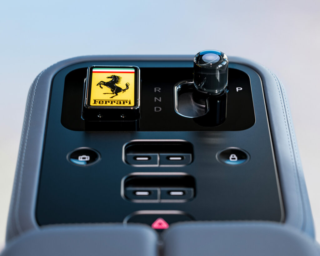  Ferrari&rsquo;s Luce EV Has A Glass Key And Buttons That Click Like A Rifle Bolt