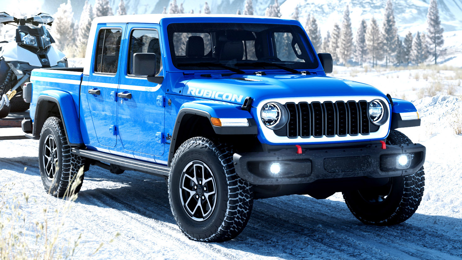 Jeep Embraces The Past With Retro Gladiator Whitecap