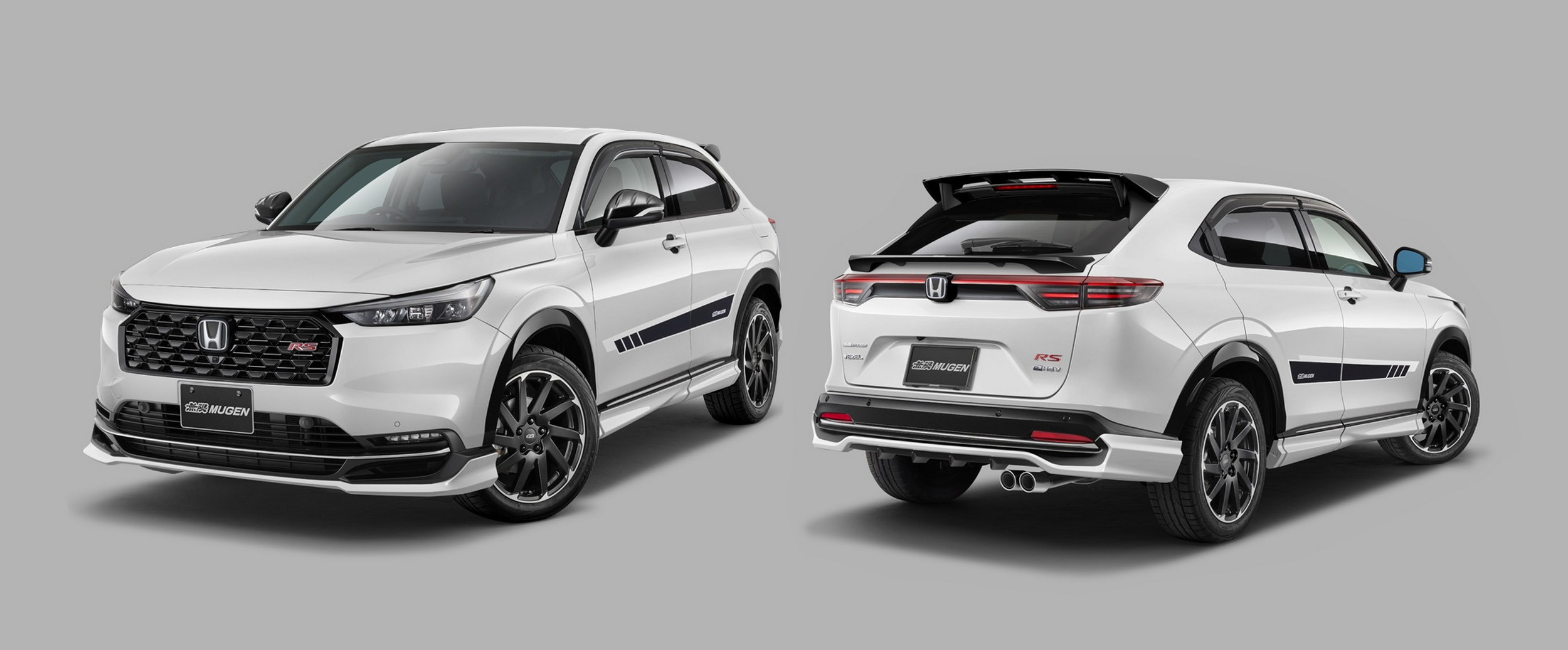 Mugen HR-V має два вихлопні патрубки, але потужності вистачає лише на один
