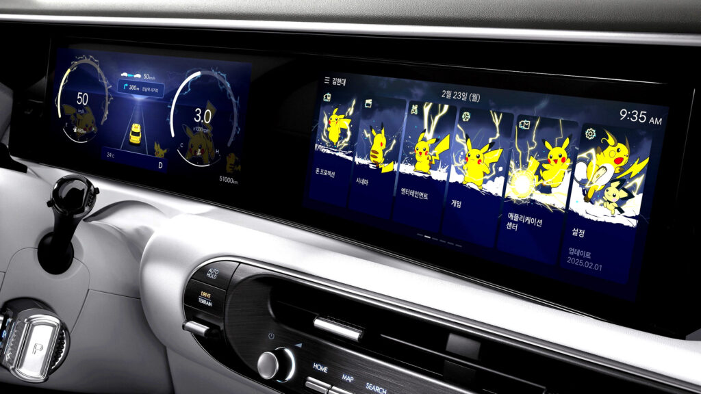  Hyundai Just Pikachu’d Its Digital Dashboards