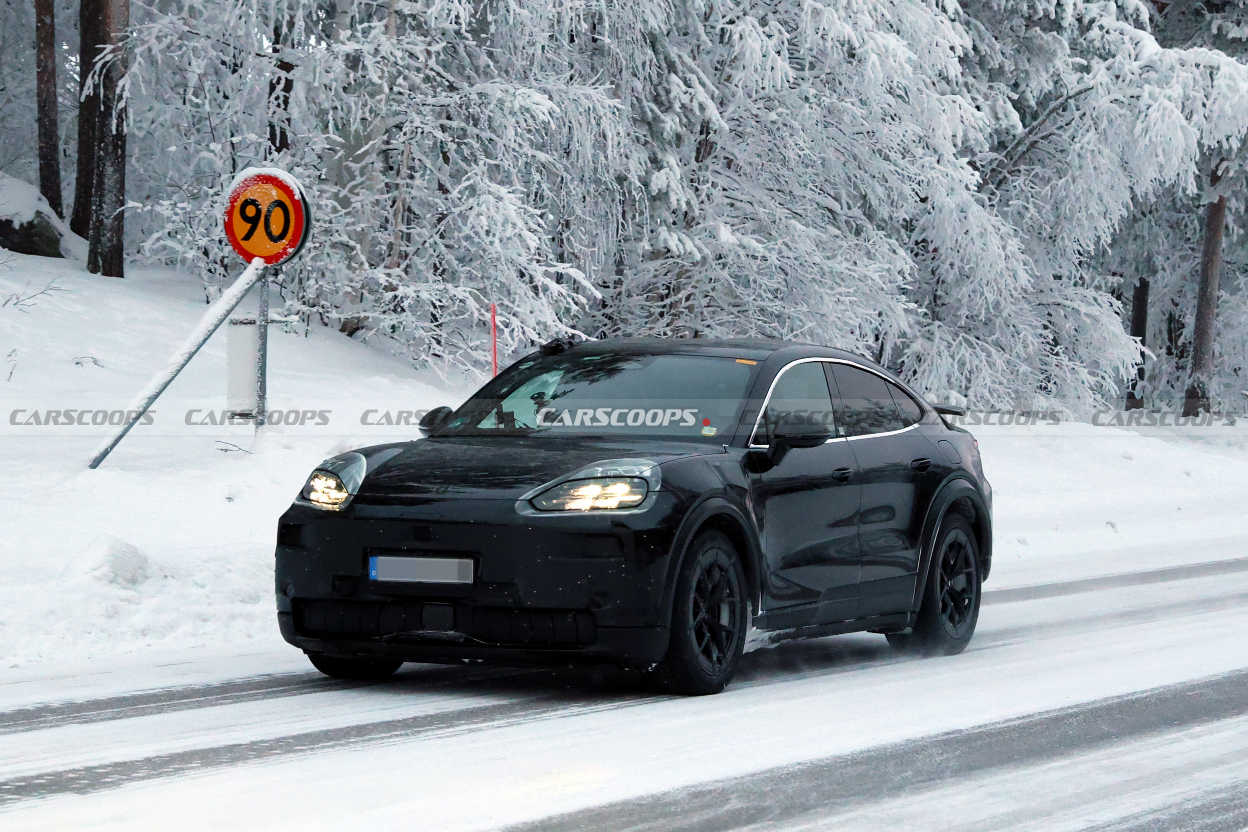 Porsche Turns Cayenne EV Coupe Into A Hypercar Hunter